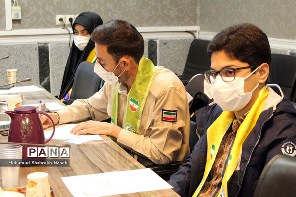 نشست شورای برنامه‌ریزی سازمان دانش آموزی ناحیه 4 اهواز