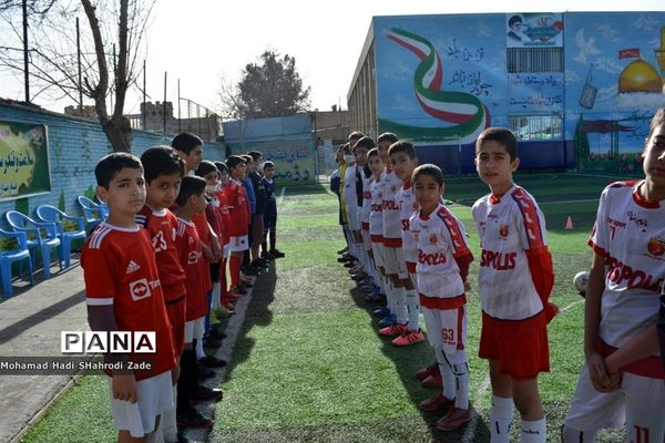 افتتاح زمین چمن مصنوعی در آموزشگاه شاهد رحیمی ناحیه یک مشهد