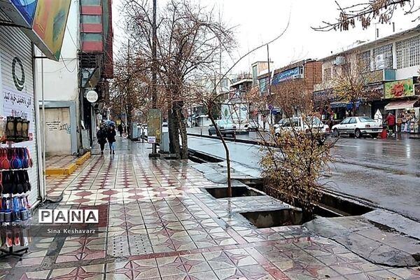 طراوت زمستانی شیراز پس از بارش نخستین باران فصلی