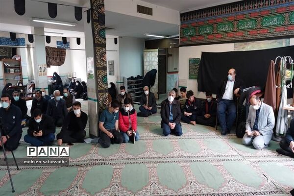 مراسم گرامیداشت 9دی با حضور بسیجیان فرهنگی ناحیه دو شهرری