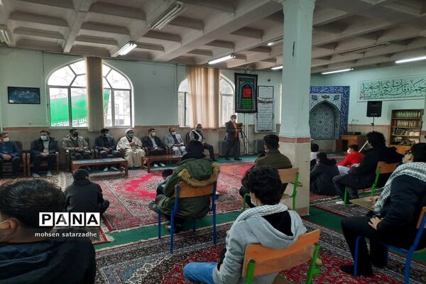 مراسم گرامیداشت 9‌دی در آموزشگاه امیر کبیر ناحیه دو شهرری