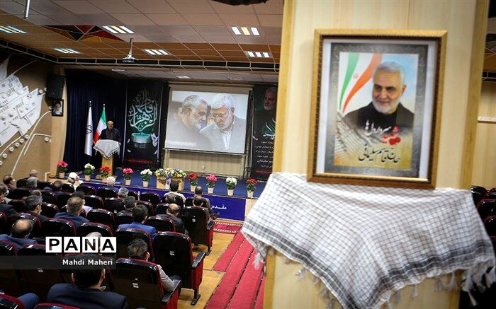 مکتب شهید سلیمانی تنها راه مقابله با توطئه‌های استکبار جهانی است