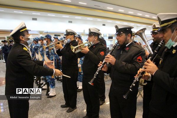 استقبال از پیکر شهیدان گمنام در بوشهر