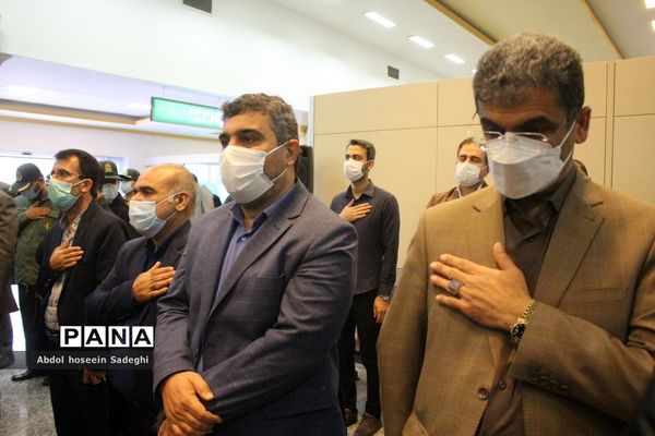 استقبال از پیکر شهیدان گمنام در بوشهر