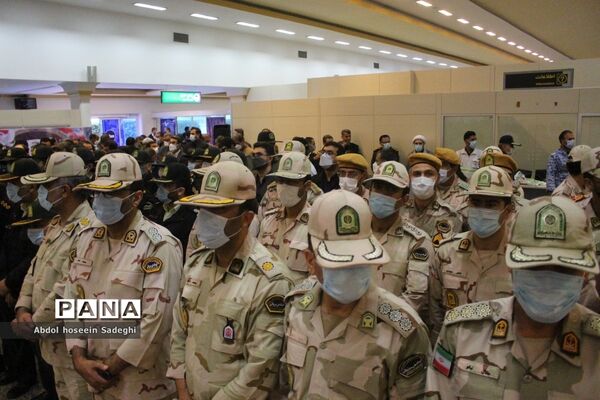 استقبال از پیکر شهیدان گمنام در بوشهر