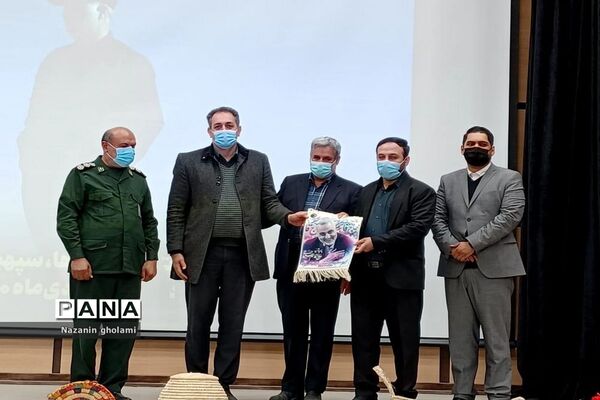 مراسم سالگرد شهادت سردار دلها، سپهبد قاسم سلیمانی در دشتستان