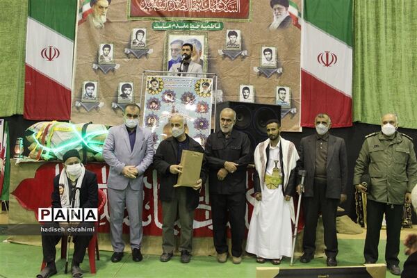 مراسم سالگرد شهادت سردار سلیمانی در گلوگاه