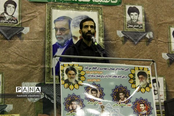 مراسم سالگرد شهادت سردار سلیمانی در گلوگاه