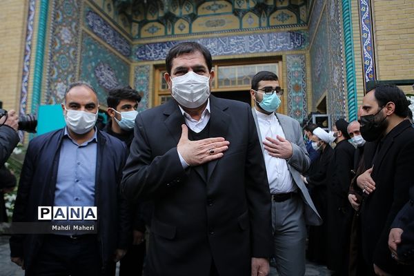 مراسم ترحیم فرزند سخنگوی دولت