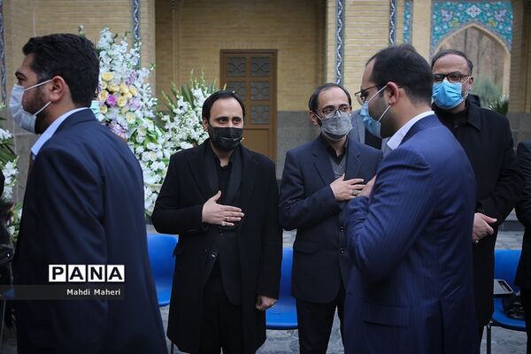 مراسم ترحیم فرزند سخنگوی دولت