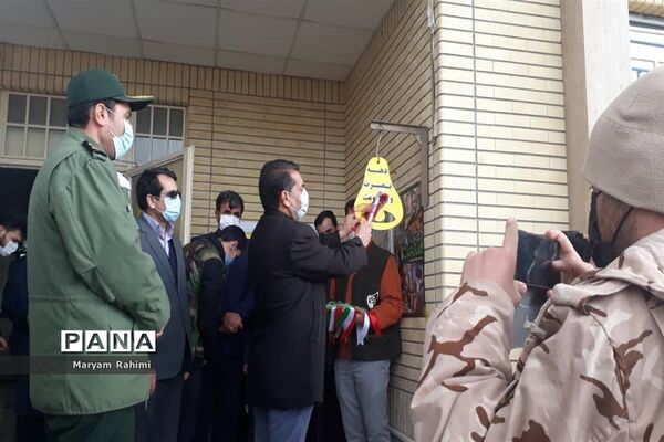 نواختن زنگ بصیرت در مدرسه ۹دی بجنورد