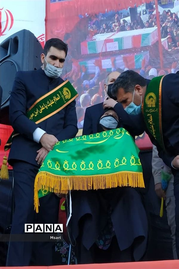 شاهین شهر قدمگاه شهیدان ۸سال دفاع مقدس