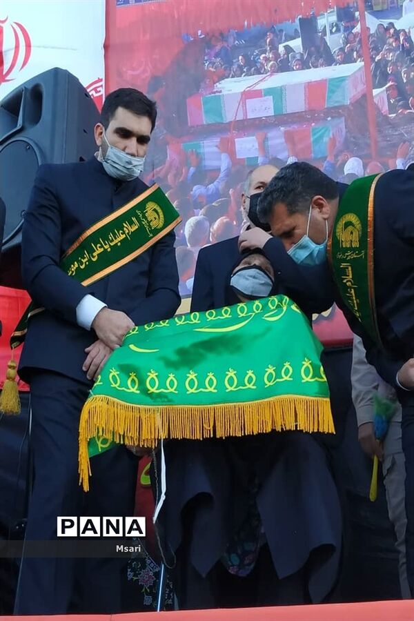 شاهین شهر قدمگاه شهیدان ۸سال دفاع مقدس