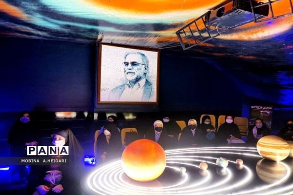 بازدید دانش‌آموزان مدارس قم از کارگاه نجوم هنرستان صباری