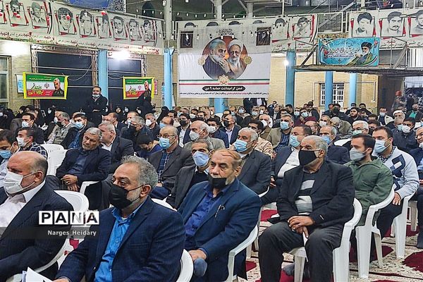 آیین گرامیداشت دومین سالگرد شهادت سپهبد شهید حاج قاسم سلیمانی در امیدیه