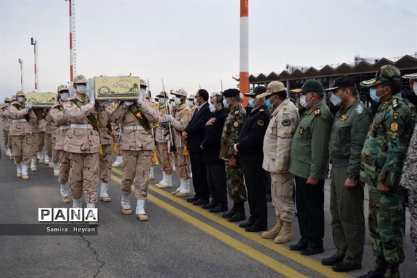 استقبال از 4شهید گمنام