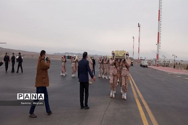 استقبال از 4شهید گمنام