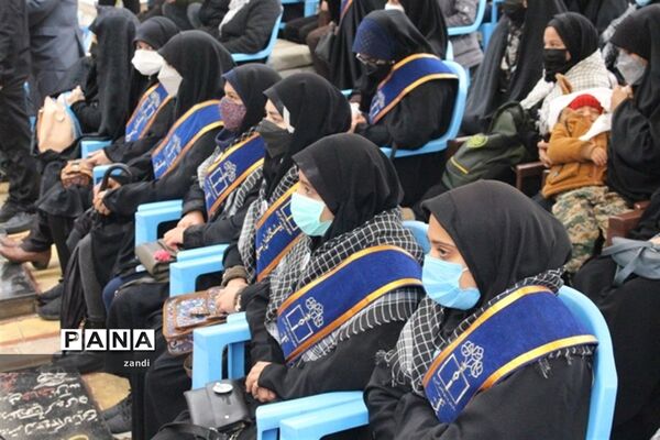 حضور تشکلات دانش‌آموزی در گلزار شهدا کرمان