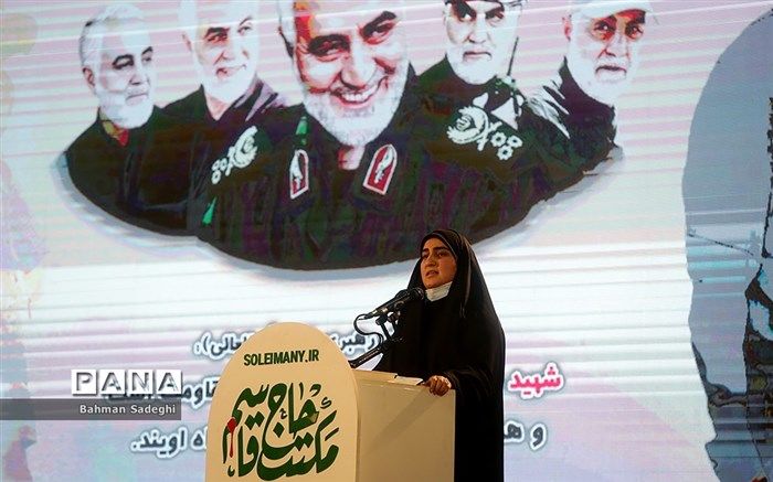 زینب سلیمانی: آرامش و عزت مردم ایران بزرگترین دغدغه حاج قاسم بود