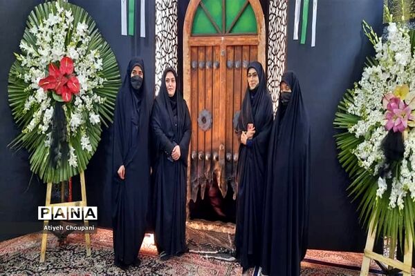 آیین بزرگداشت شهید حاج قاسم سلیمانی در خیریه آبشار عاطفه‌ها منطقه ۱۴