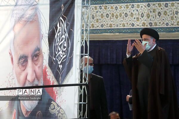 مراسم دومین سالگرد شهادت سردار سلیمانی در مصلی تهران