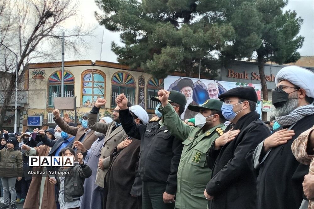 بزرگداشت دومین سالگرد شهادت حاج قاسم سلیمانی در میدان مرکزی کاشمر
