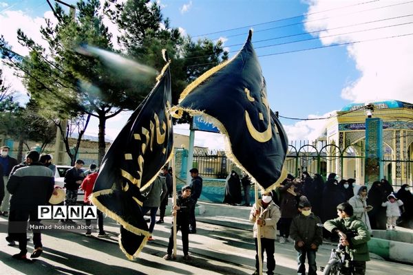 تشییع پیکر شهدای تازه تفحص شده دوران هشت سال دفاع مقدس در چرمهین استان اصفهان