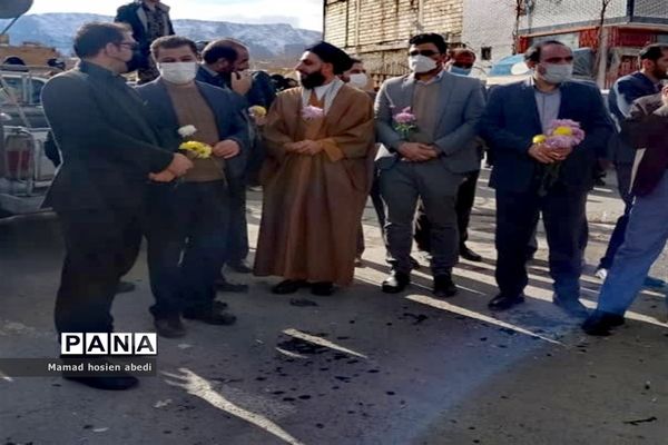 تشییع پیکر شهدای تازه تفحص شده دوران هشت سال دفاع مقدس در چرمهین استان اصفهان