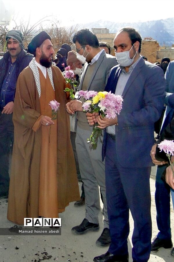 تشییع پیکر شهدای تازه تفحص شده دوران هشت سال دفاع مقدس در چرمهین استان اصفهان