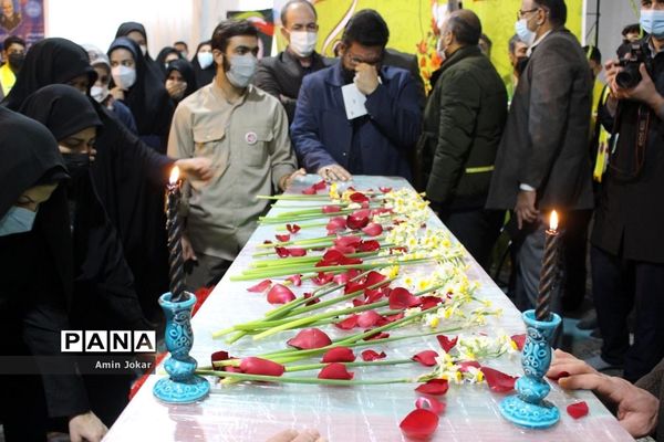 مراسم بزرگداشت دومین سالگرد شهادت سردار سلیمانی در اداره‌کل آموزش و پرورش فارس