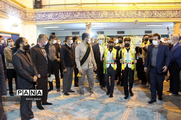 مراسم بزرگداشت دومین سالگرد شهادت سردار سلیمانی در اداره‌کل آموزش و پرورش فارس