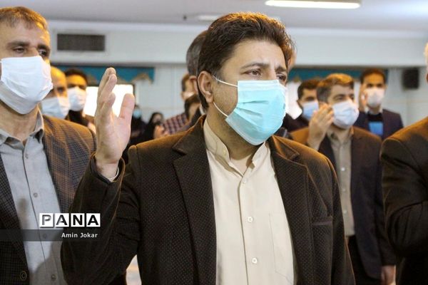 مراسم بزرگداشت دومین سالگرد شهادت سردار سلیمانی در اداره‌کل آموزش و پرورش فارس