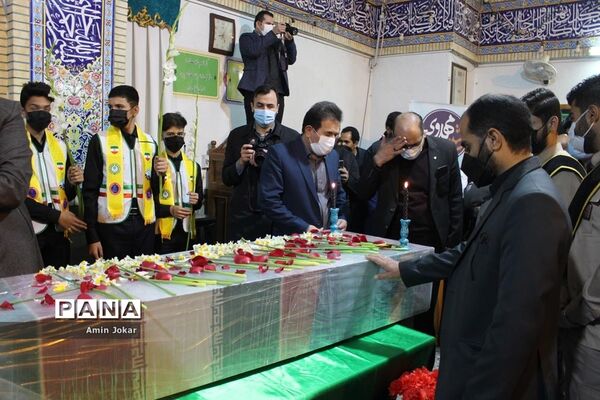 مراسم بزرگداشت دومین سالگرد شهادت سردار سلیمانی در اداره‌کل آموزش و پرورش فارس