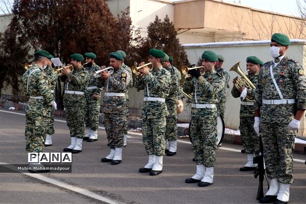 مراسم استقبال از پیکرهای مطهر۳ شهید گمنام در تبریز