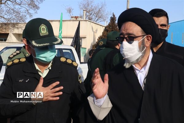 مراسم استقبال از پیکرهای مطهر۳ شهید گمنام در تبریز