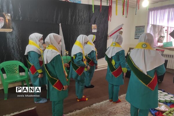 مراسم فاطمیه و شهادت سردار سلیمانی در دبستان شهیدان حجازی گلوگاه