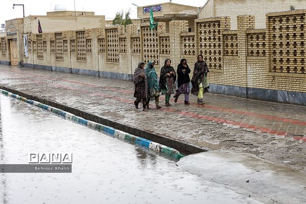 سیل در شهر کنارک استان سیستان و بلوچستان