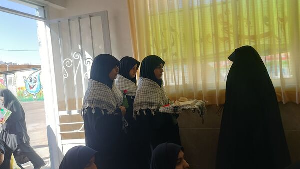  مراسم افتتاحیه دبیرستان تخصصی حفظ کوثر در شهرستان کاشمر 