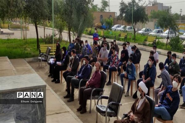 آیین درختکاری در مدارس شوشتر