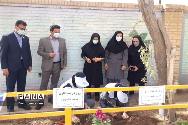 آیین گرامیداشت روز درختکاری و هفته منابع طبیعی در خوزستان