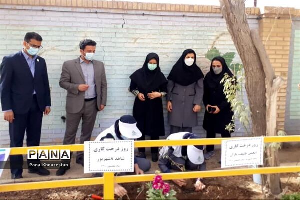 آیین گرامیداشت روز درختکاری و هفته منابع طبیعی در خوزستان