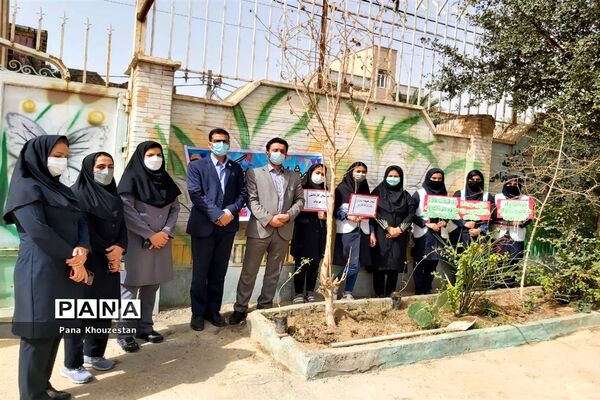 آیین گرامیداشت روز درختکاری و هفته منابع طبیعی در خوزستان