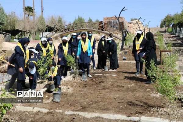 آیین گرامیداشت روز درختکاری و هفته منابع طبیعی در خوزستان