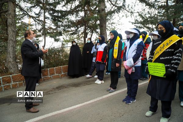 آیین روز درختکاری در اردوگاه شهید چمران تهران