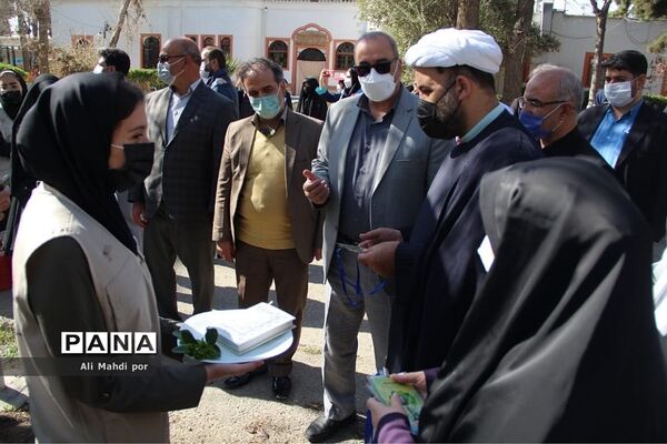 مراسم روز درختکاری در شهرری