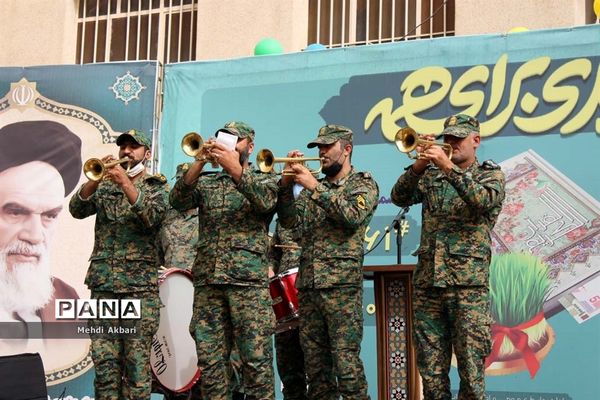 آیین استانی جشن نیکوکاری در ناحیه 4 اهواز