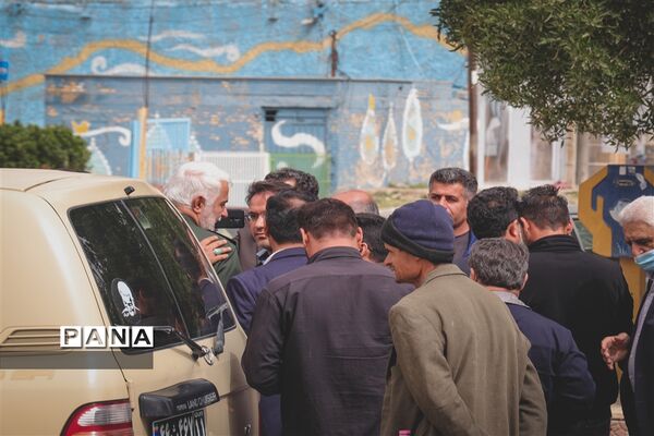 رونمایی از تندیس شهید سپهبد حاج قاسم سلیمانی در شهرستان امیدیه