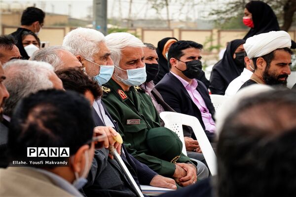 رونمایی از تندیس شهید سپهبد حاج قاسم سلیمانی در شهرستان امیدیه