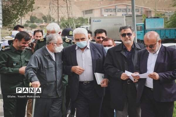 رونمایی از تندیس شهید سپهبد حاج قاسم سلیمانی در شهرستان امیدیه