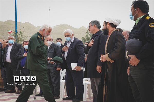 رونمایی از تندیس شهید سپهبد حاج قاسم سلیمانی در شهرستان امیدیه